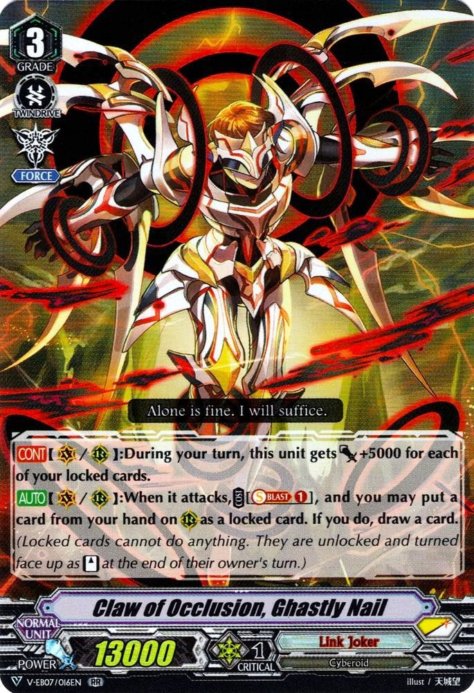 Image of Claw of Occlusion, Ghastly Nail (V-EB07/016EN) [The Heroic Evolution]