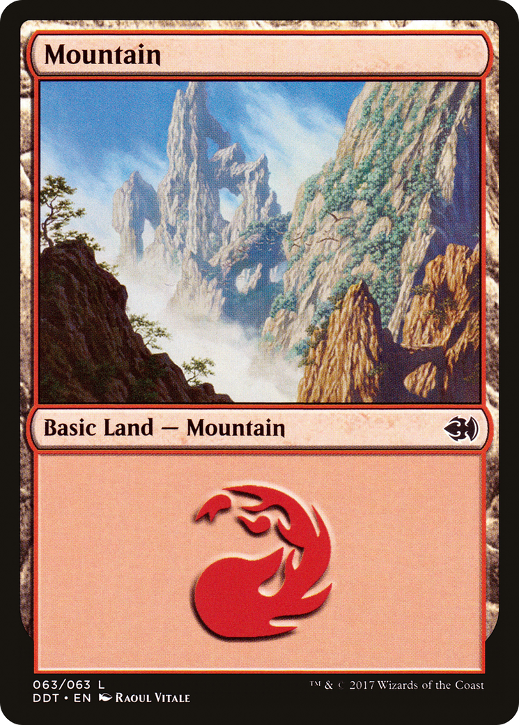 Image of Mountain (63) [Duel Decks: Merfolk vs. Goblins]