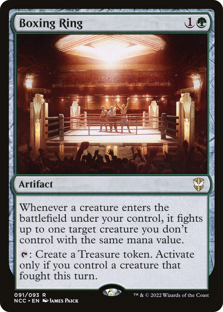 Image of Boxing Ring [Streets of New Capenna Commander]