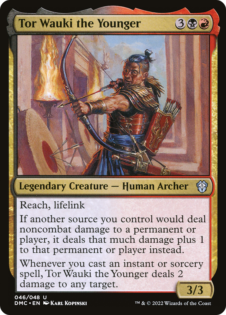 Image of Tor Wauki the Younger [Dominaria United Commander]