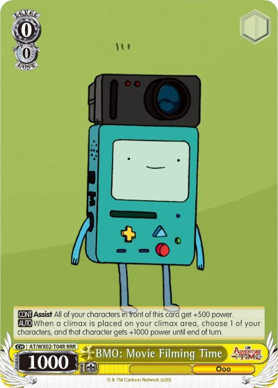 Image of BMO: Movie Filming Time (AT/WX02-T04R RRR) [Adventure Time]