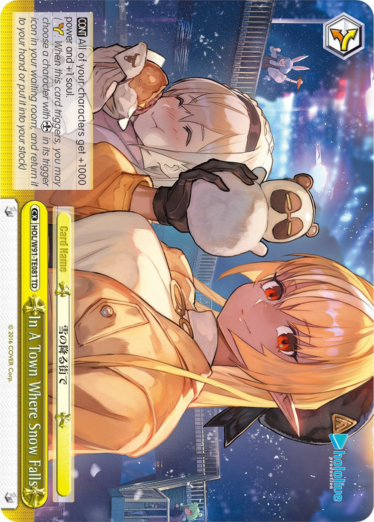 Image of In A Town Where Snow Falls (HOL/W91-TE081 TD) [hololive production]