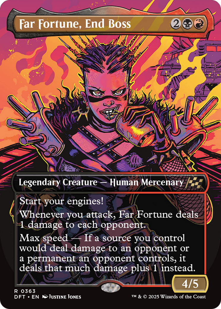 Image of Far fortune, End Boss (Borderless) [Aetherdrift]