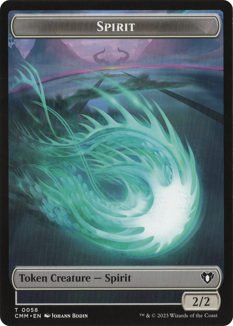 Image of Eldrazi Scion // Spirit (0058) Double-Sided Token [Commander Masters Tokens]
