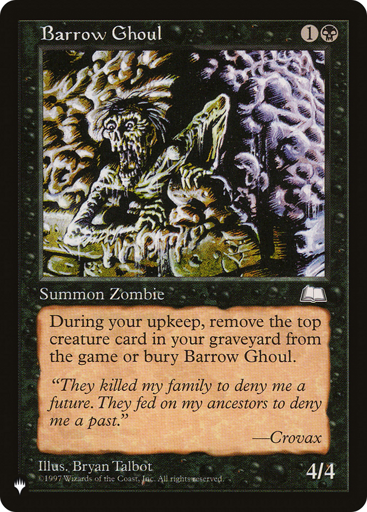 Image of Barrow Ghoul [The List]
