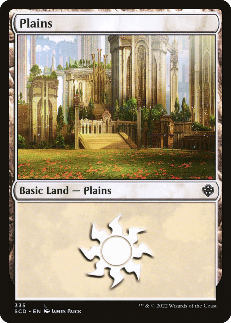 Image of Plains (335) [Starter Commander Decks]
