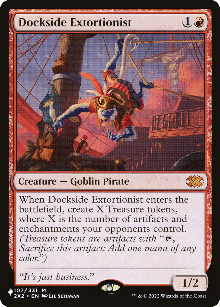 Image of Dockside Extortionist [The List]