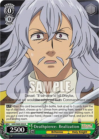 Image of Deathpierce: Realization (Foil) [The Seven Deadly Sins: Revival of The Commandments]