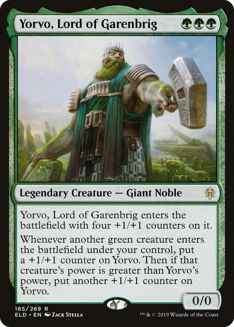 Image of Yorvo, Lord of Garenbrig [Throne of Eldraine]