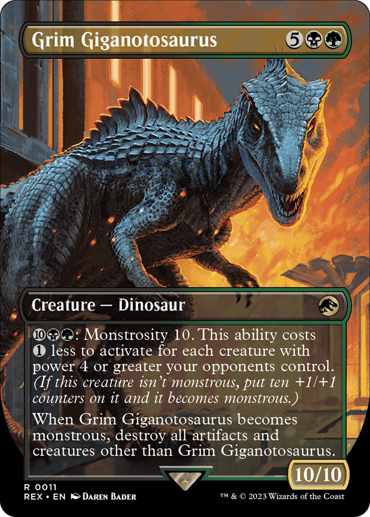 Image of Grim Giganotosaurus (Borderless) [Jurassic World Collection]