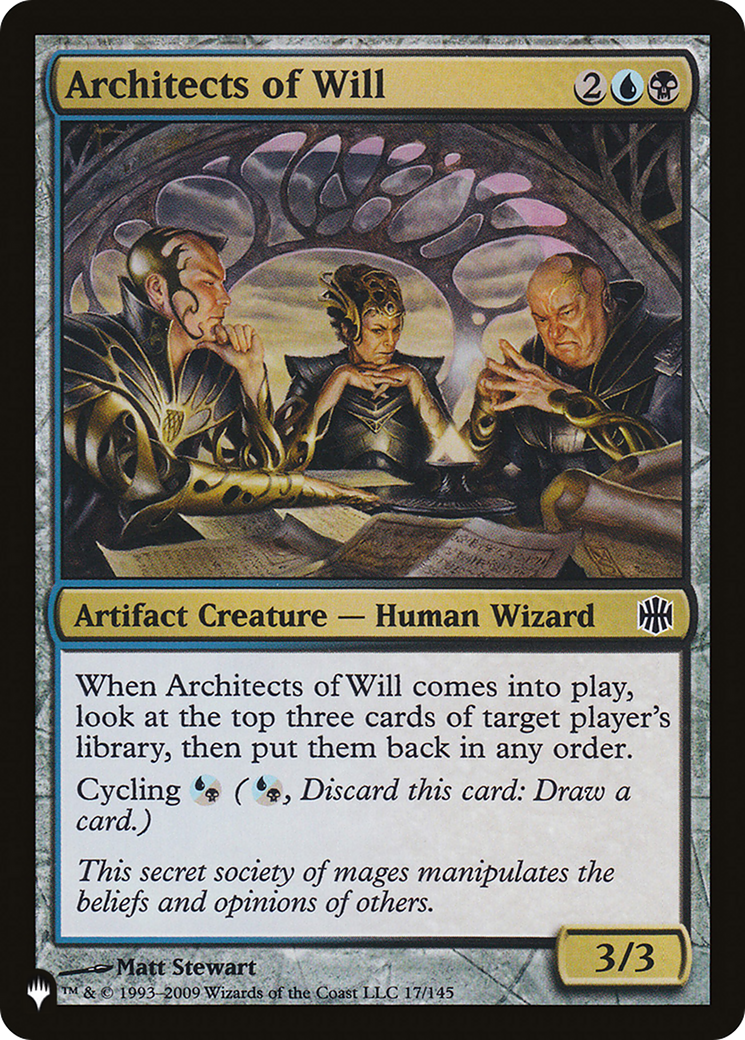 Image of Architects of Will [The List]