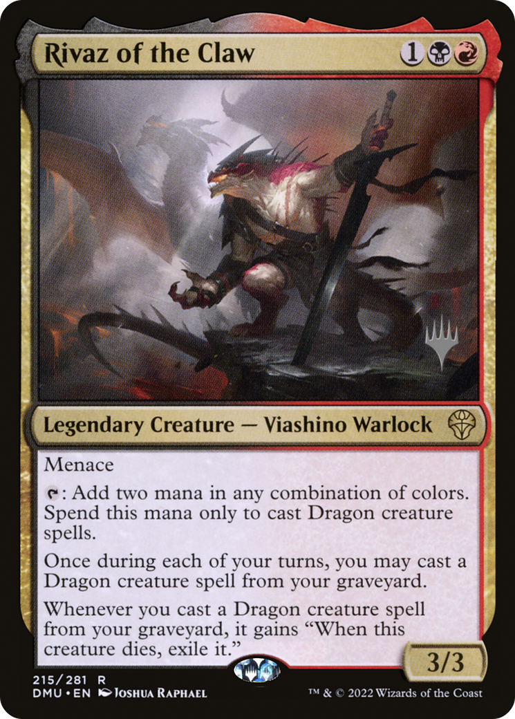 Image of Rivaz of the Claw (Promo Pack) [Dominaria United Promos]