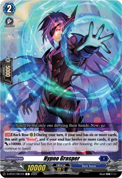 Image of Hypno Grasper (D-BT07/061EN) [Raging Flames Against Emerald Storm]
