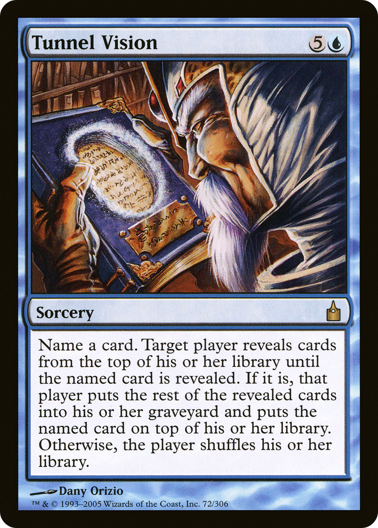 Image of Tunnel Vision [Ravnica: City of Guilds]