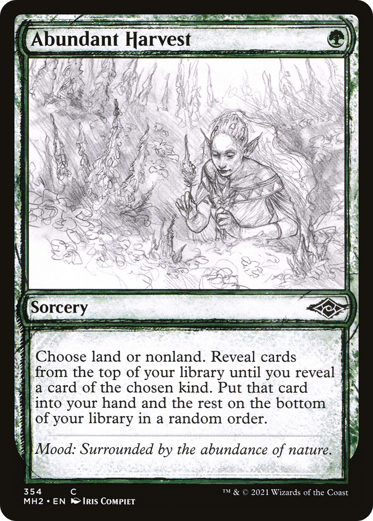 Image of Abundant Harvest (Sketch) [Modern Horizons 2]
