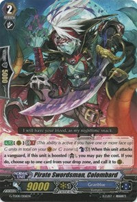 Image of Pirate Swordsman, Colombard (G-TD08/006EN) [Vampire Princess of the Nether Hour]