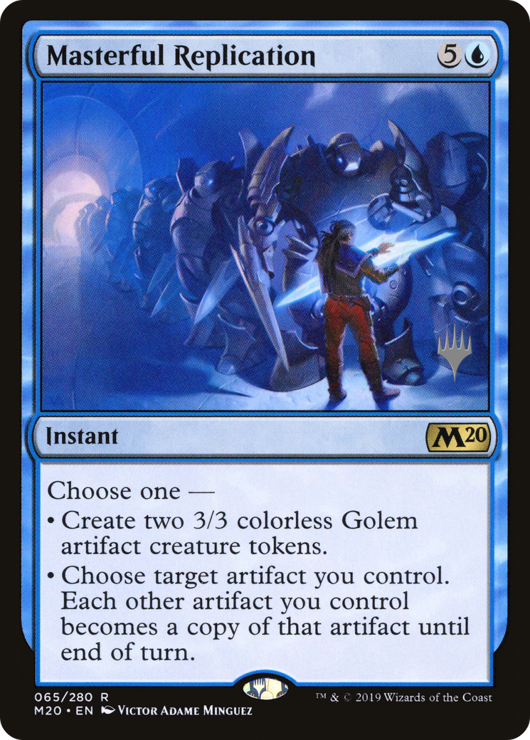 Image of Masterful Replication (Promo Pack) [Core Set 2020 Promos]