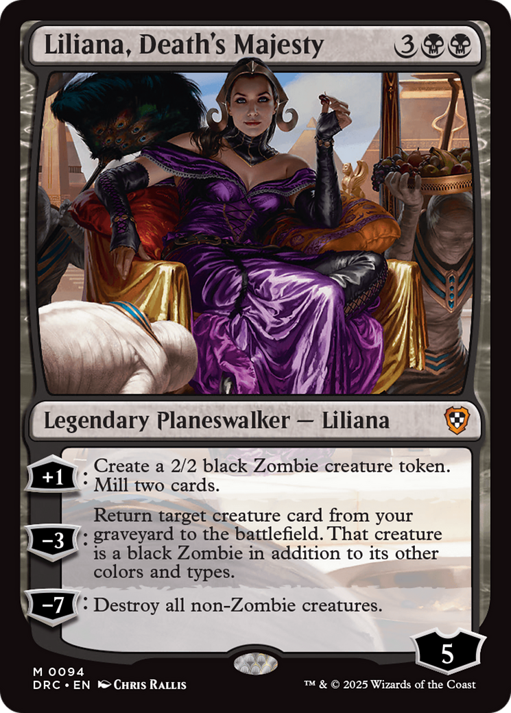 Image of Liliana, Death's Majesty [Aetherdrift Commander]