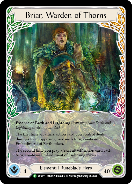 Image of Briar // Briar, Warden of Thorns [XXX011/XXX012] (Promo)