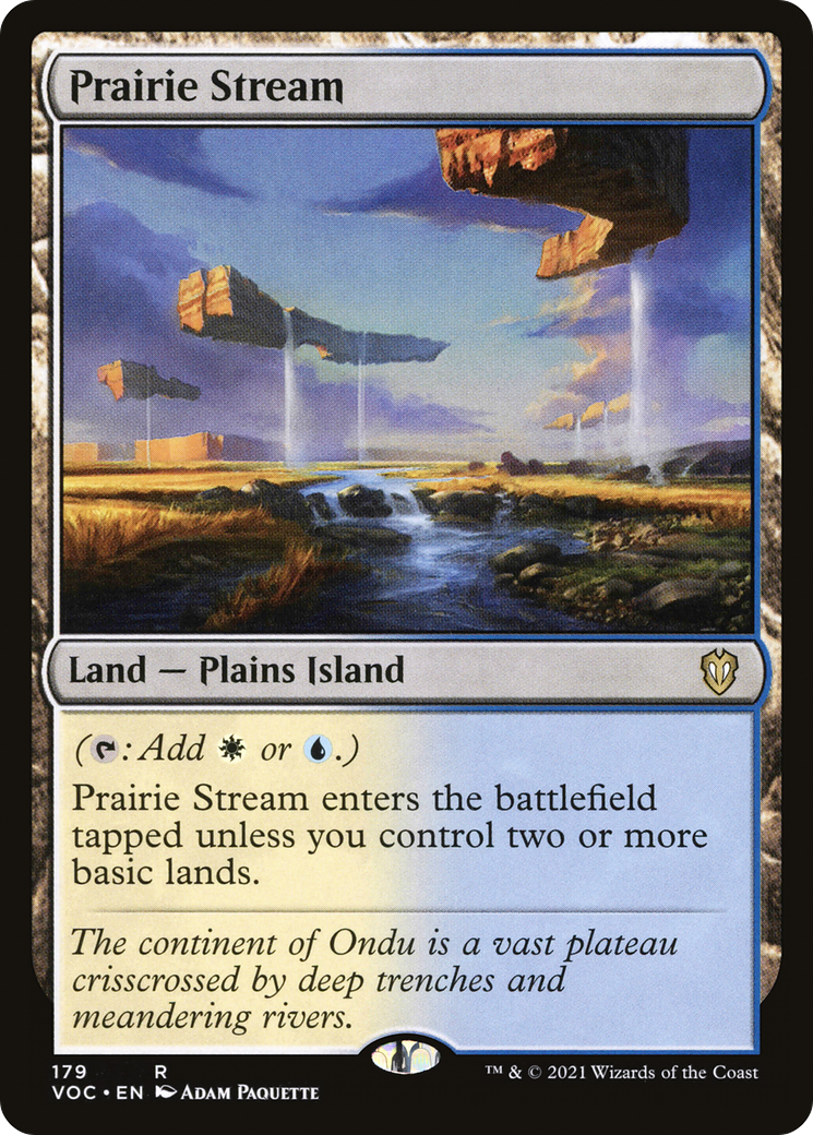 Image of Prairie Stream [Innistrad: Crimson Vow Commander]