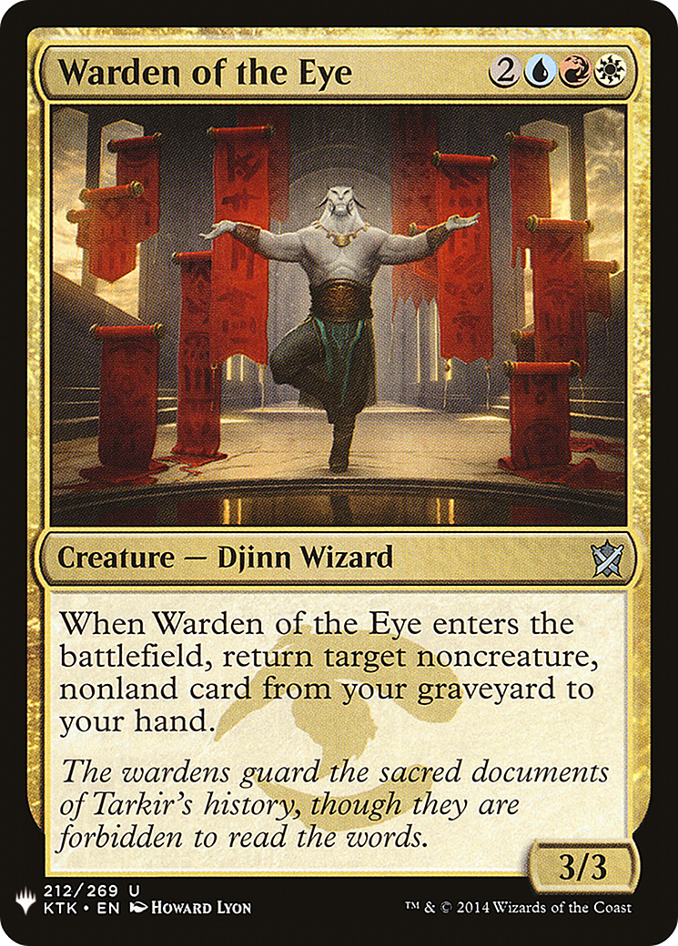Image of Warden of the Eye [Mystery Booster]