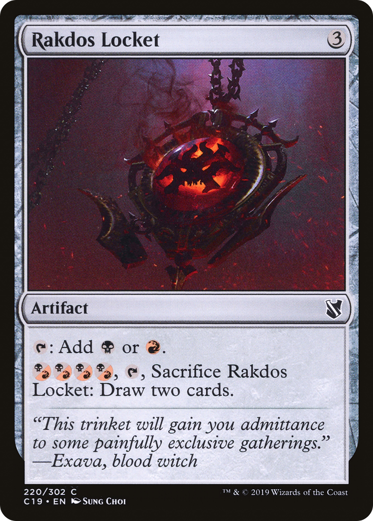 Image of Rakdos Locket [Commander 2019]