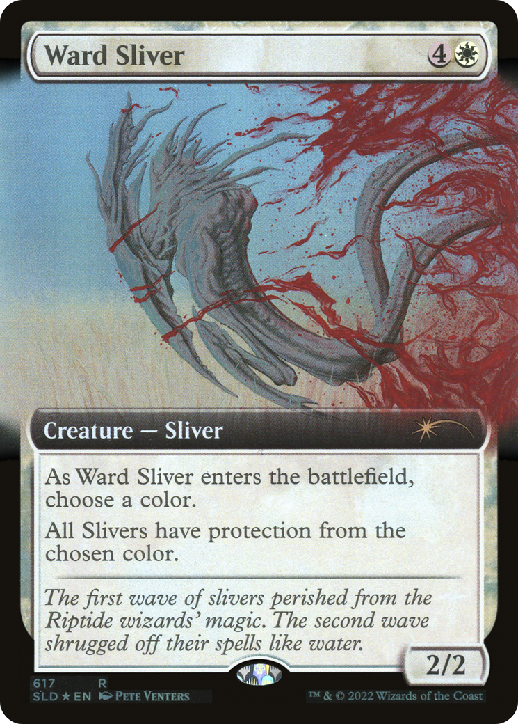 Image of Ward Sliver (Extended Art) [Secret Lair Drop Promos]