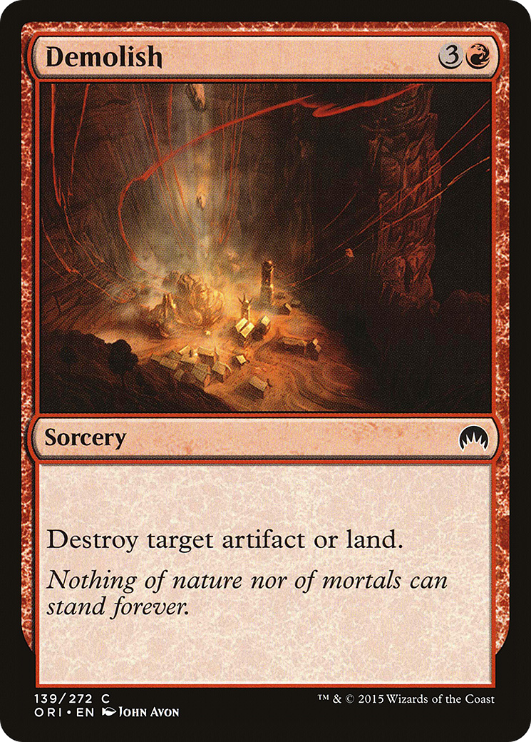 Image of Demolish [Magic Origins]