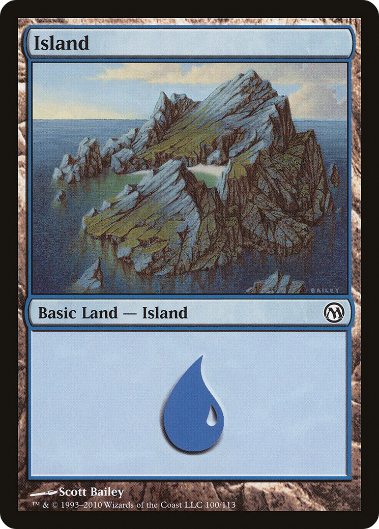 Image of Island (100) [Duels of the Planeswalkers]