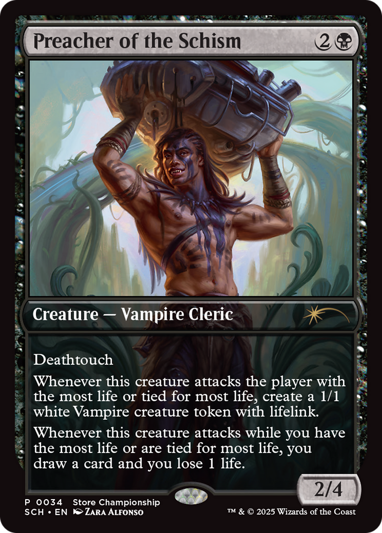 Image of Preacher of the Schism [Store Championships 2025]