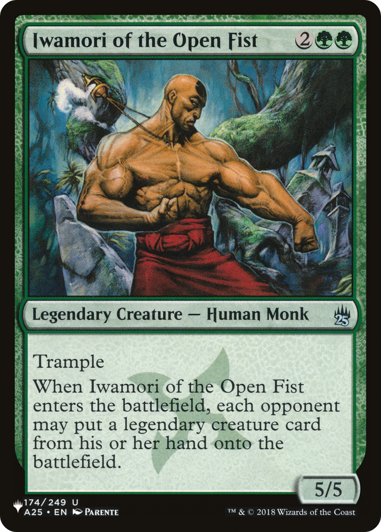 Image of Iwamori of the Open Fist [The List]