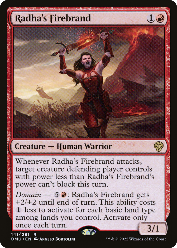 Image of Radha's Firebrand [Dominaria United]
