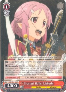 Image of Trusted Skills, Lisbeth (SAO/SE26-E23 R) [Sword Art Online II Vol.2]