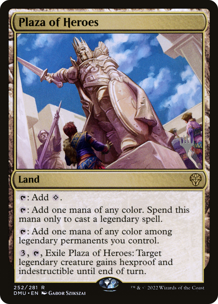 Image of Plaza of Heroes (Promo Pack) [Dominaria United Promos]