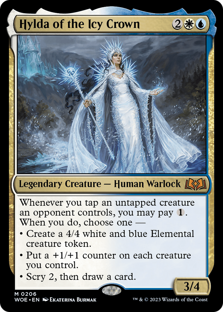 Image of Hylda of the Icy Crown [Wilds of Eldraine]