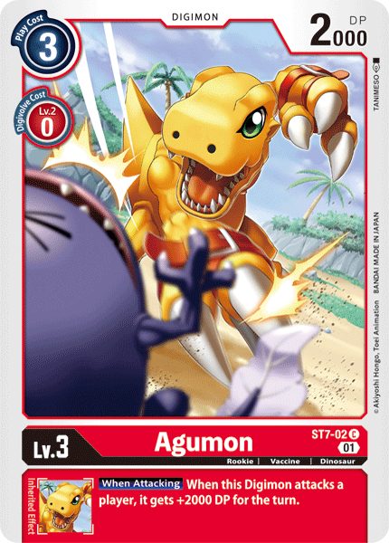 Image of Agumon [ST7-02] [Starter Deck: Gallantmon]