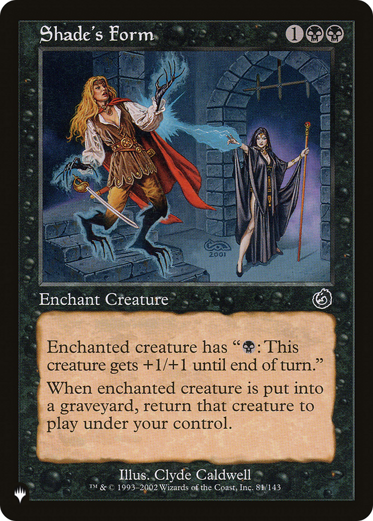 Image of Shade's Form [The List]