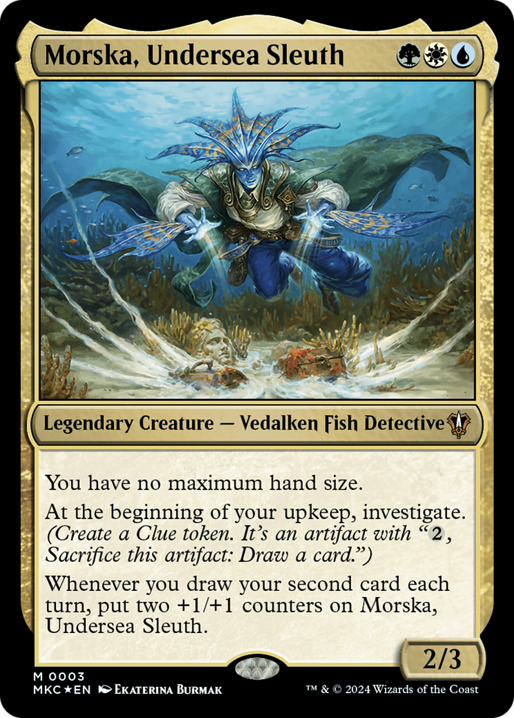 Image of Morska, Undersea Sleuth [Murders at Karlov Manor Commander]
