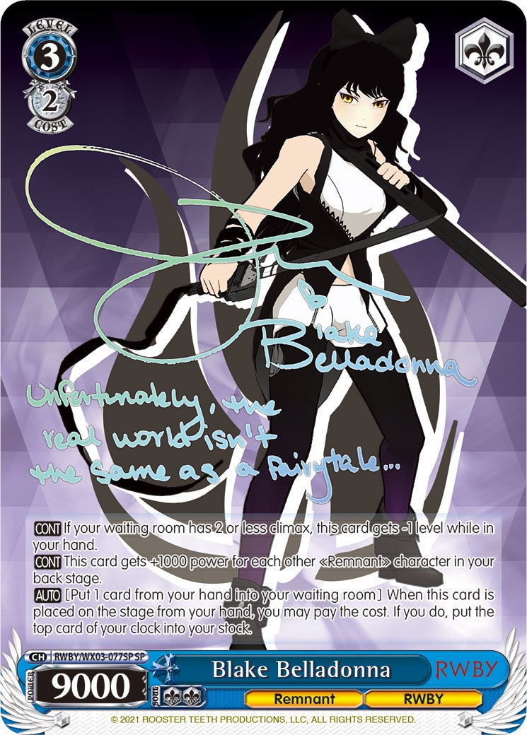 Image of Blake Belladonna (RWBY/WX03-077SP SP) [RWBY]