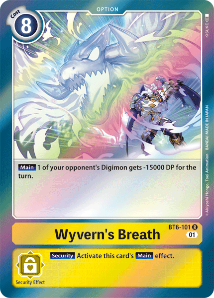 Image of Wyvern's Breath [BT6-101] [Double Diamond]