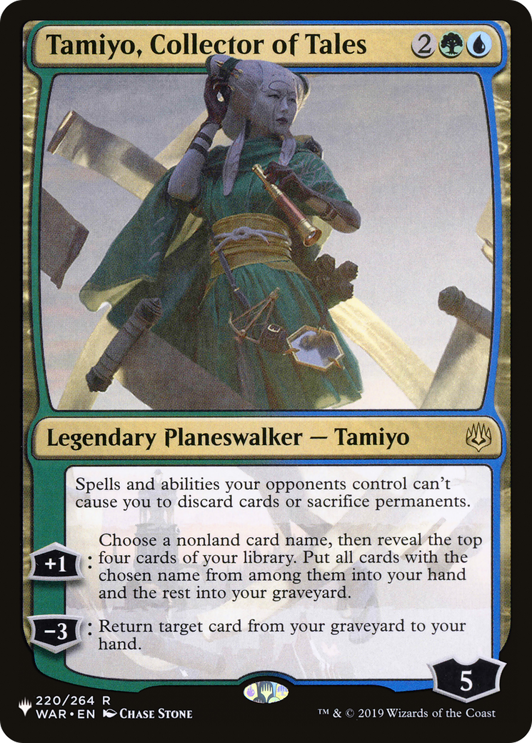 Image of Tamiyo, Collector of Tales [The List]