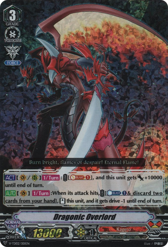 Image of Dragonic Overlord (V-TD02/001EN) [Toshiki Kai]