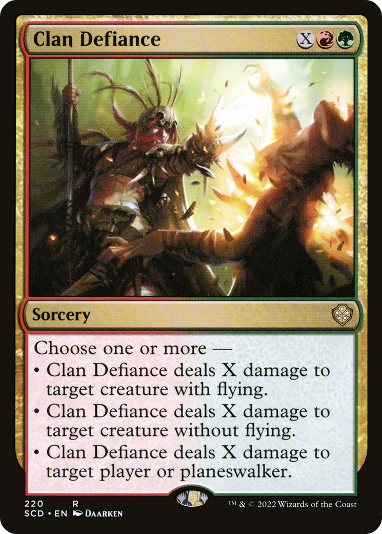 Image of Clan Defiance [Starter Commander Decks]