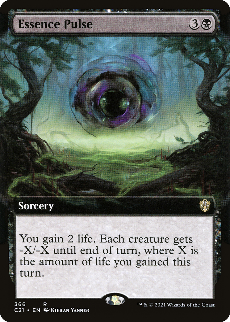 Image of Essence Pulse (Extended Art) [Commander 2021]