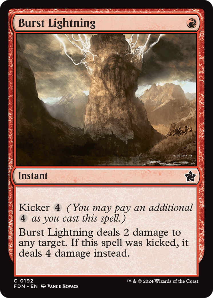Image of Burst Lightning [Foundations]