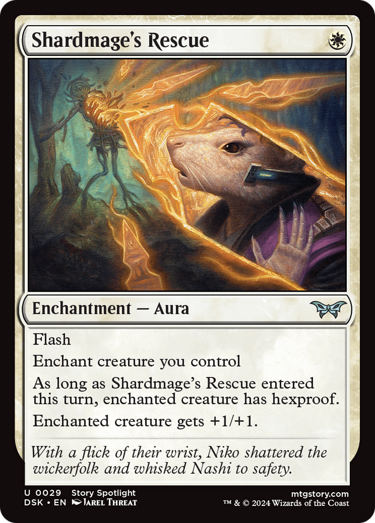 Image of Shardmage's Rescue [Duskmourn: House of Horror]