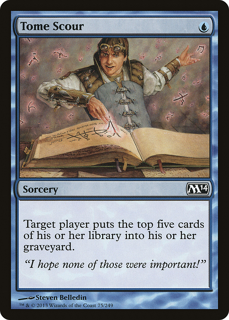 Image of Tome Scour [Magic 2014]