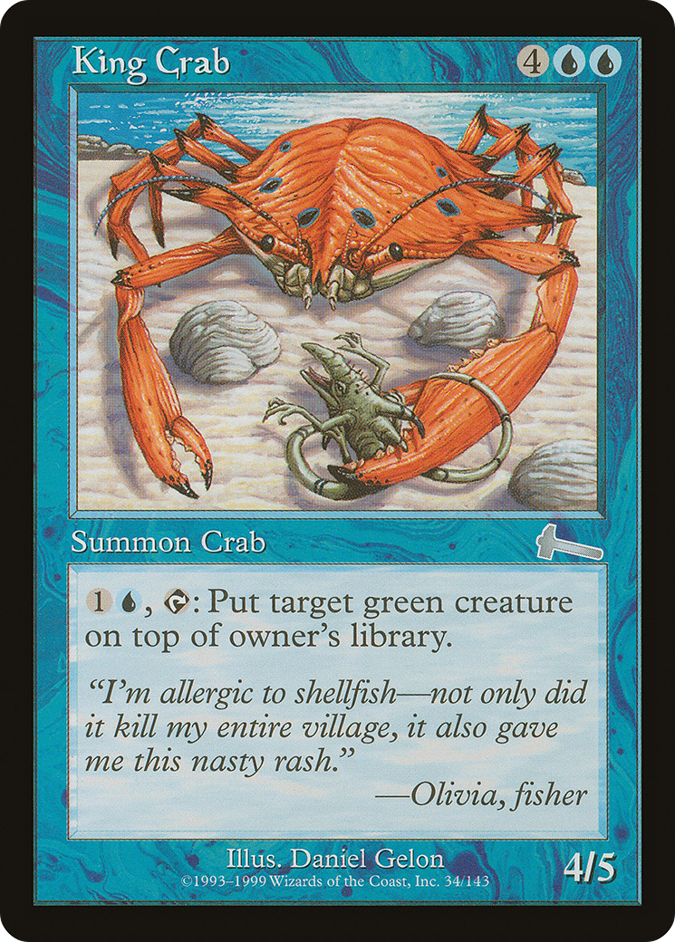Image of King Crab [Urza's Legacy]