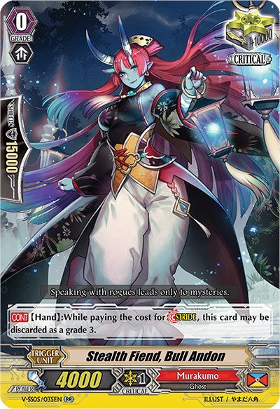 Image of Stealth Fiend, Bull Andon (V-SS05/035EN) [Premium Collection 2020]