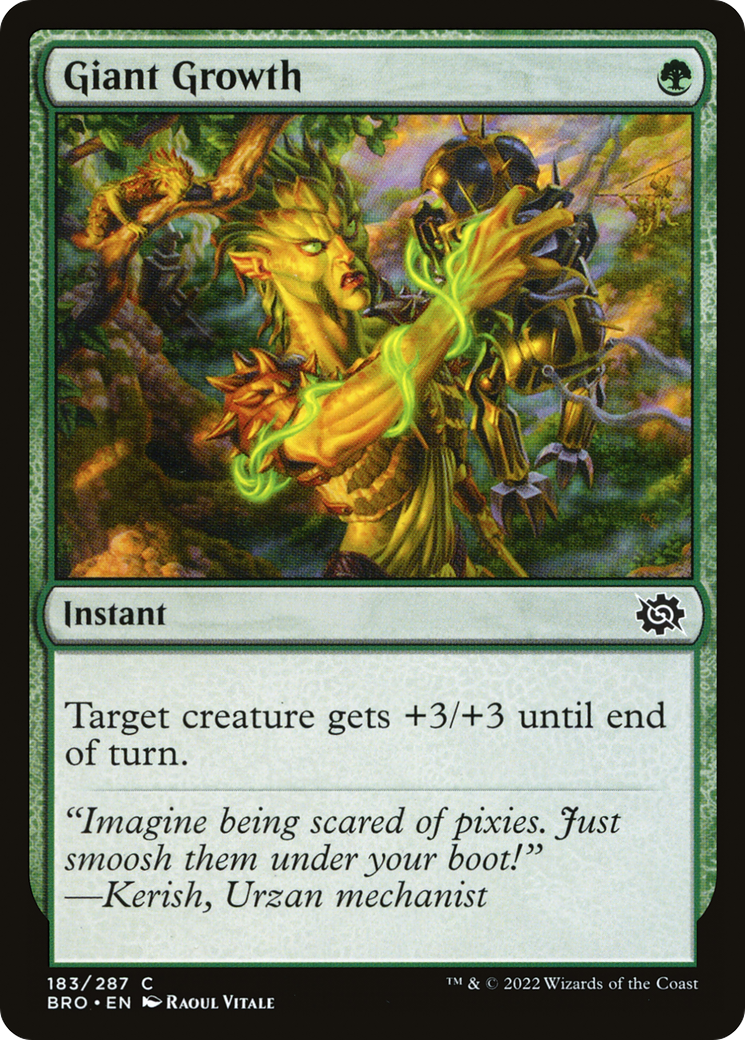 Image of Giant Growth [The Brothers' War]